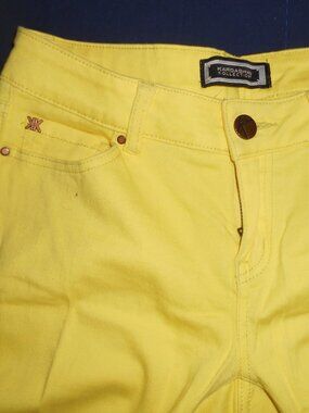 Kim Kardashian Kollection SZ 6 Vivid Yellow color Cotton/Elastane VGC